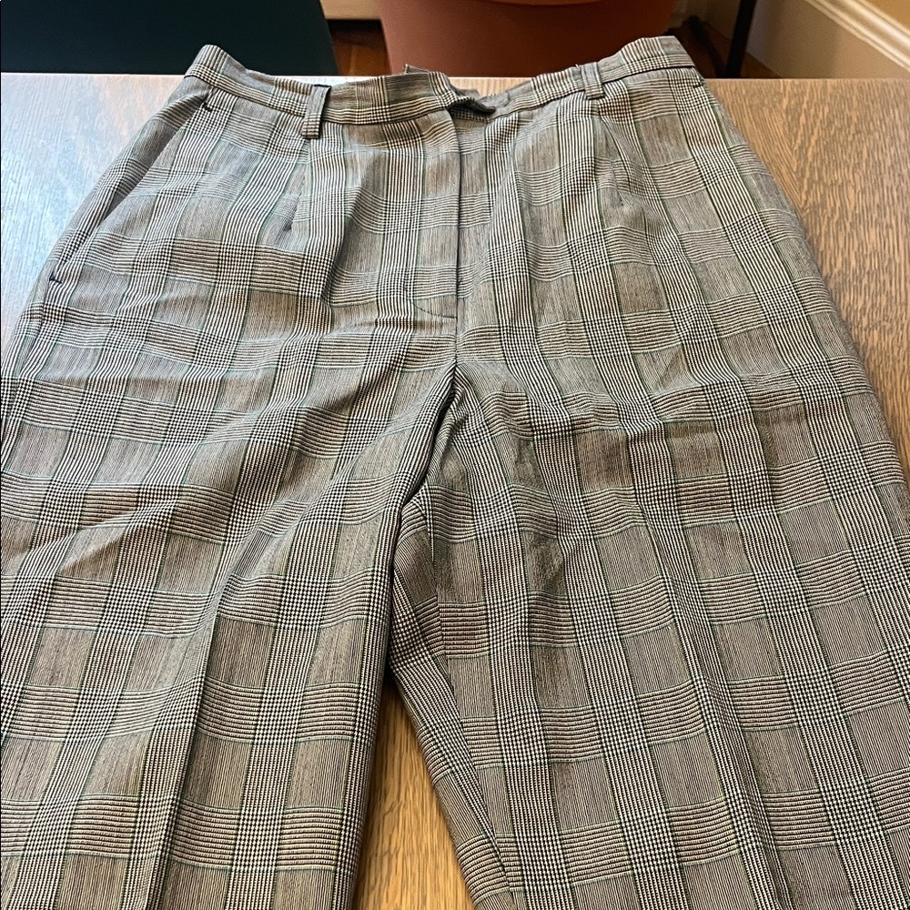 Pendleton Plaid Wool Trousers - Picture 1 of 9